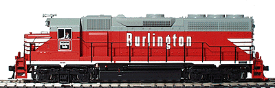Diesel EMD GP40 Powered -- CB&Q No Unit Number