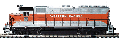 Diesel EMD GP40 Powered -- Western Pacific #3511