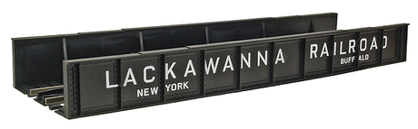 Code 100 Plate Girder Bridge -- Lackawanna (black, white)