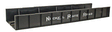 Code 100 Plate Girder Bridge -- Nickel Plate Road (black, white)