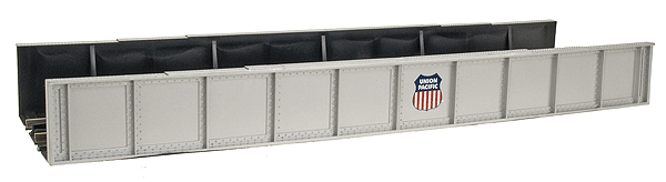 Code 100 Plate Girder Bridge -- Union Pacific (silver w/red, white, blue Logo)