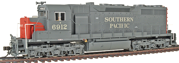 Silver Series Diesel EMD SD35 w/Low-Nose - Powered (No Sound, DCC-Ready) -- Southern Pacific #6912 (1965 Scheme; gray, scarlet)