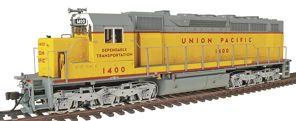 Silver Series Diesel EMD SDP35 w/Low-Nose - Powered (No Sound, DCC-Ready) -- Union Pacific #1400 (As Delivered; yellow, gray, red)