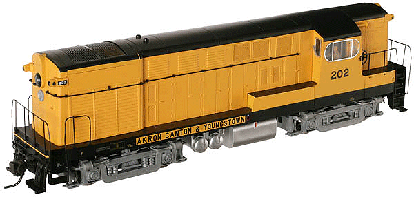 MasterLine(TM) Diesel H16-44 w/Body Mounted Handrails, Powered, DCC Equipped -- Akron, Canton & Youngstown #202, Early Body & Cab