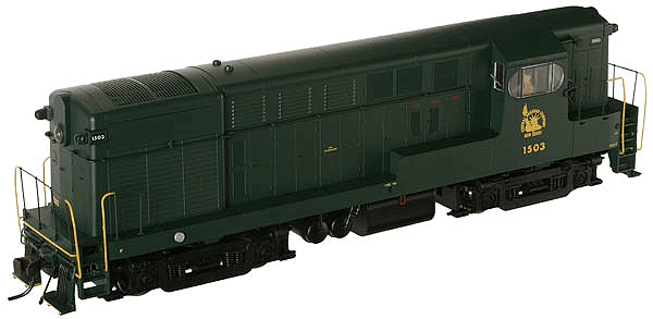 MasterLine(TM) Diesel H15-44 w/Body Mounted Handrails, Powered, DCC Equipped -- Central of New Jersey #1503, Early Body & Cab