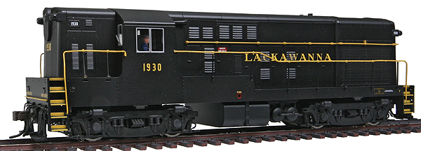 MasterLine(TM) Diesel H16-44 w/Body & Sill Mounted Handrails, Powered, DCC -- Delaware, Lackawanna & Western #1930, Late Body/Square Window Cab