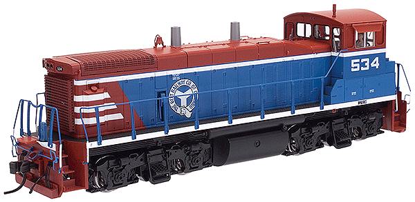 EMD MP15DC - Standard DC - Master(R) Series Silver -- Belt Railway of Chicago #534 (red,white and blue ) w/Standard Hood