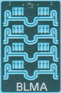 Modern GE Coupler Cut Levers -- 2 Pairs
