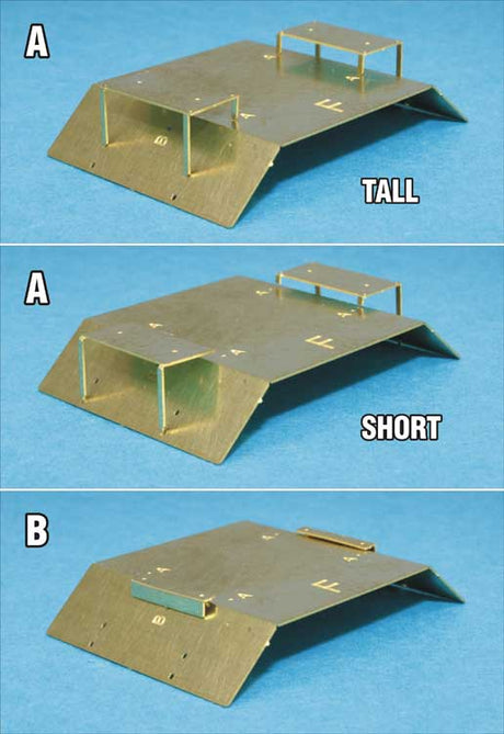 Remote Controlled Antenna Stands -- Etched Metal