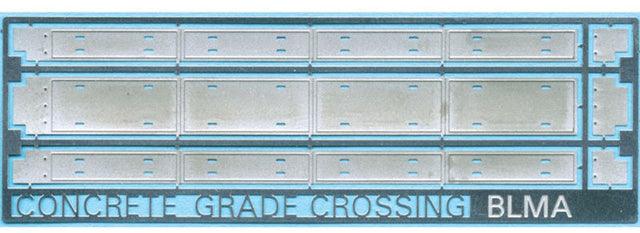 Modern Grade Crossing -- Concrete