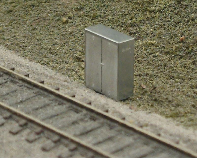 Trackside Electrical Box 2-Pack -- Kit