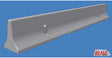 Concrete K-Rail Barrier -- pkg(12)