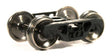 70-Ton ASF Ride-Control Trucks with 33" Metal Wheels pkg(2)