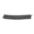 Code 65 Curved Track with Gray Ballast - True Track -- Left Hand Reverse Curve for #5 Turnout pkg(2)
