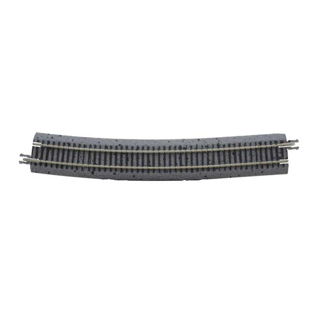 Code 65 Curved Track with Gray Ballast - True Track -- Left Hand Reverse Curve for #5 Turnout pkg(2)