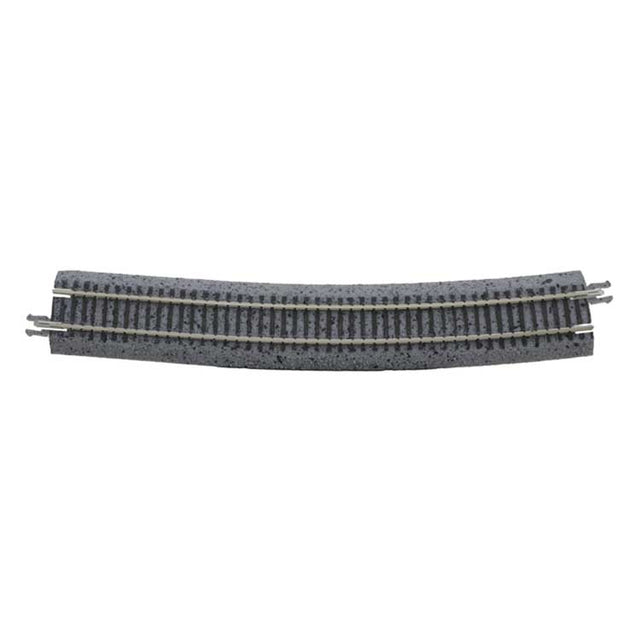 Code 65 Curved Track with Gray Ballast - True Track -- Right Hand Reverse Curve for #5 Turnout pkg(2)