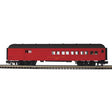 60' Heavyweight Combine - 3-Rail - Ready to Run - Trainman(R) -- Boston & Maine (maroon, black)