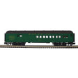 60' Heavyweight Combine - 3-Rail - Ready to Run - Trainman(R) -- Santa Fe (Pullman Green, black)