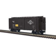40' Sliding-Door Boxcar - 2-Rail - Ready to Run - Trainman(R) -- Clinchfield (black)