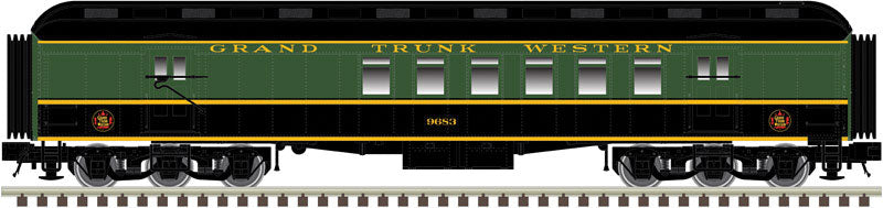 60' Heavyweight Railway Post Office - 3-Rail - Ready to Run - Trainman(R) -- Grand Trunk Western