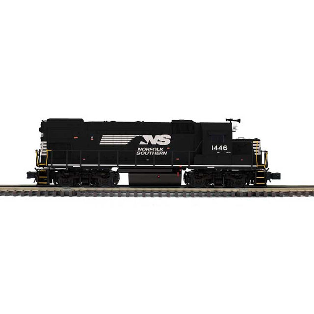 EMD GP15-1 - 2-Rail - Standard DC - Trainman(R) -- Norfolk Southern #1452 (Ditch Lights, black, white, Horse Head Logo)