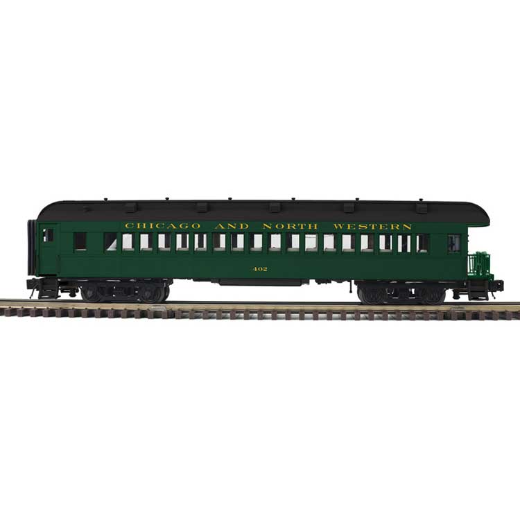 60' Heavyweight Observation - 3-Rail - Ready to Run - Trainman(R)