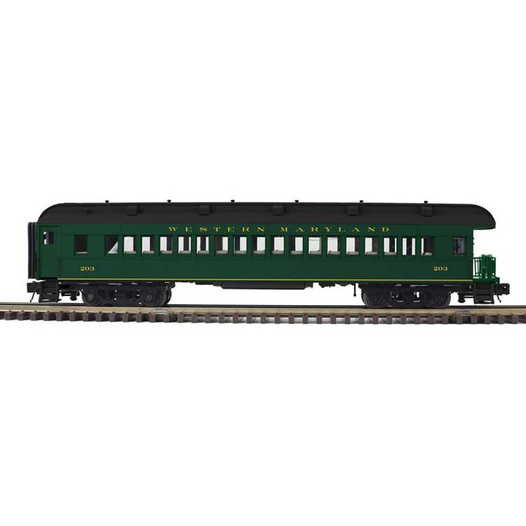 60' Heavyweight Observation - 3-Rail - Ready to Run - Trainman(R)