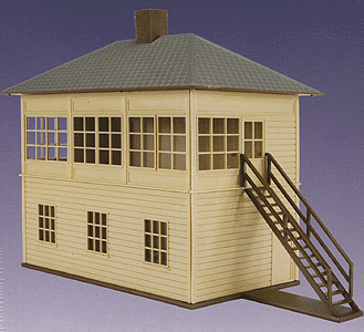 Atlas O Trainman(R) Switch Tower Structure Kit -- 7-1/4 x 4-1/4"