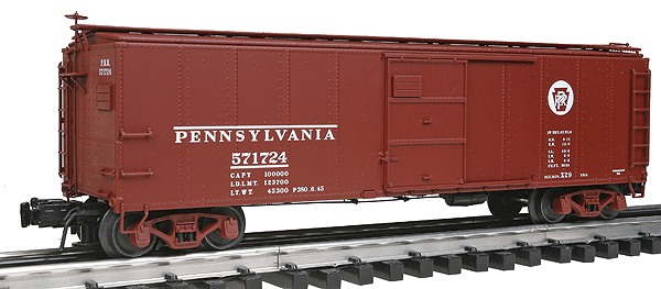 1923 ARA X-29 40' Steel Boxcar - 3-Rail - Ready to Run - Master(R) -- Pennsylvania Railroad (Tuscan, Circle Keystone Logo)