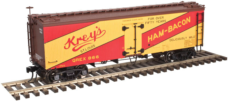 36' Wood Reefer - 2-Rail - Ready to Run - Master(R) -- Krey's