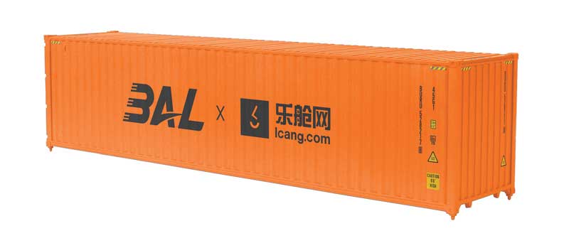 40' High-Cube Container 6-Pack - Assembled -- 2 Each BAL, Cosco, Evergreen-1