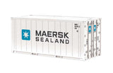 20' Reefer Container 8-Pack - Assembled -- 2 Each Hapag-Lloyd, Maersk, Mitsui OSK, P&O Nedlloyd-2