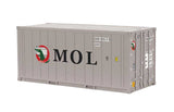20' Reefer Container 8-Pack - Assembled -- 2 Each Hapag-Lloyd, Maersk, Mitsui OSK, P&O Nedlloyd-3