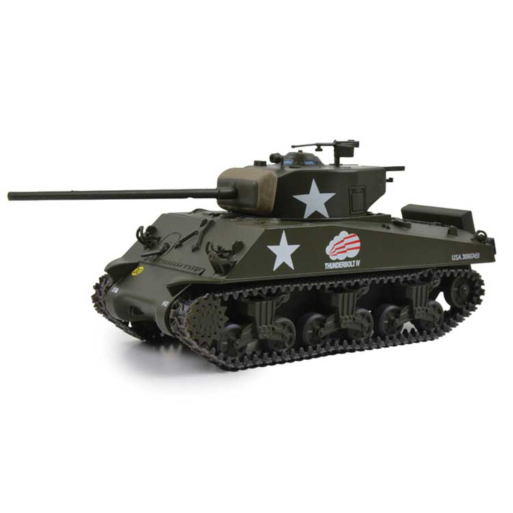 US M4A3 Sherman Medium Tank - Assembled -- Creighton Abrams' "Thunderbolt IV", 37th Tank Battalion Belgium, December
