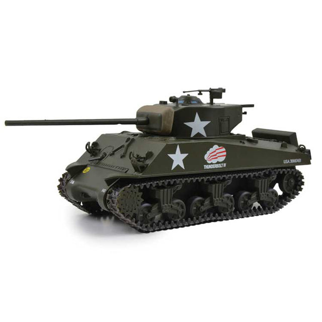 US M4A3 Sherman Medium Tank - Assembled -- Creighton Abrams' "Thunderbolt IV", 37th Tank Battalion Belgium, December