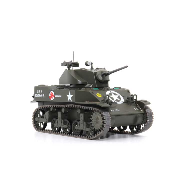 US M5A1 Light Tank - Assembled -- M5A1 Light Tank - 37th Tank Battalion - France, September 1944