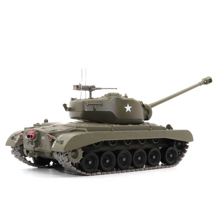 M26 (T26E3) Tank - Assembled -- 2nd Armored Division - Germany, April 1945