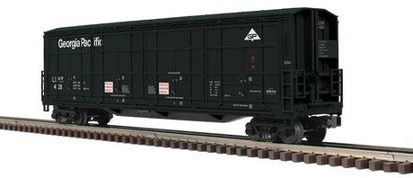 Thrall 55' All-Door Boxcar - 2-Rail - Ready to Run - Premier(R) -- Georgia Pacific (dark green)