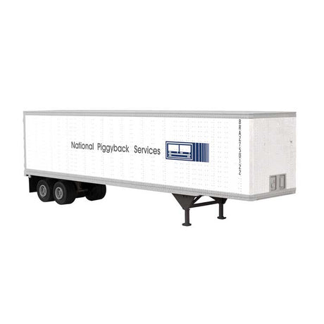 45' Pines Trailer - Assembled -- National Piggyback Service (white, blue)