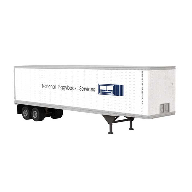 45' Pines Trailer - Assembled -- National Piggyback Service (white, blue)