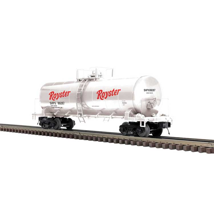 40' Modern Tank Car - 2-Rail - Ready to Run - Premier -- Royster SHPX (white, red)