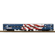 Comet II Commuter Coach - 3-Rail - Ready to Run -- Massachusetts Bay Transportation Authority MBTA #218 (Revolutionary War)