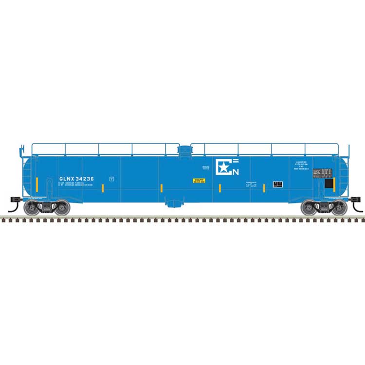 33,000-Gallon Tank Car - 2-Rail - Ready to Run - Master(R) -- 33"