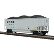 Coalporter Coal Gondola - 2-Rail - Ready to Run - Premier(R) -- Norfolk Southern (silver, black, Horse Head Logo)