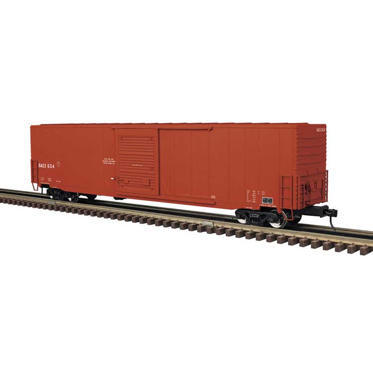 ACF 60' Single-Door Auto Parts Boxcar - 3-Rail - Ready to Run - Premier -- The Andersons BAEX (Boxcar Red, white)