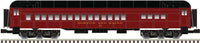 70' Madison Heavyweight Combine and Diner Set - 3-Rail - Ready to Run -- Boston & Maine Combine 3676, Diner 90 (maroon, black)