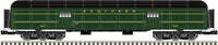70' Madison Heavyweight 4-Car Set - 3-Rail - Ready to Run -- Southern Railway Baggage 547, Coach 1051, 1054, Observation Virginia (green