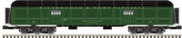 70' Madison Heavyweight 4-Car Set - 3-Rail - Ready to Run -- Pittsburgh & West Virginia Baggage 500, Coach 201, 203, Obs Westmoreland (gr