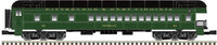 70' Madison Heavyweight 4-Car Set - 3-Rail - Ready to Run -- Pittsburgh & West Virginia Baggage 500, Coach 201, 203, Obs Westmoreland (gr