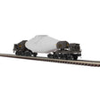 8-Axle Hot Metal "Torpedo" Car w/Flickering Load - 3-Rail - Premier -- Bethlehem Steel (silver, black)